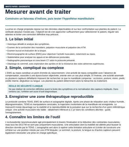 Page 2 Livre blanc occlusodontie